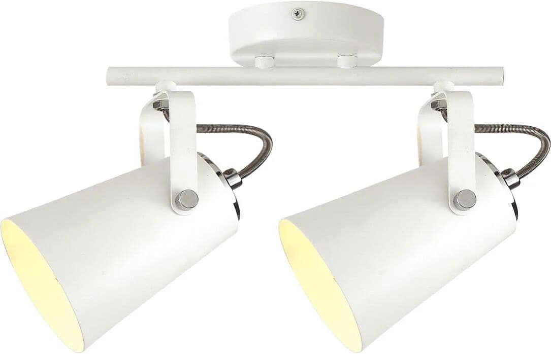Lumes Biała loftowa lampa sufitowa z reflektorami - 3X S986 A4-T47