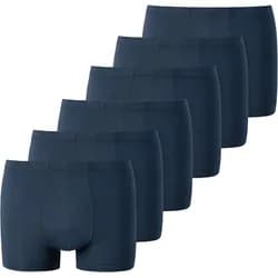 UNCOVER by SCHIESSER Herren Boxershorts, 6er Pack - UNCOVER Cotton, Shorts, Single Jersey Dunkelblau / 2XL