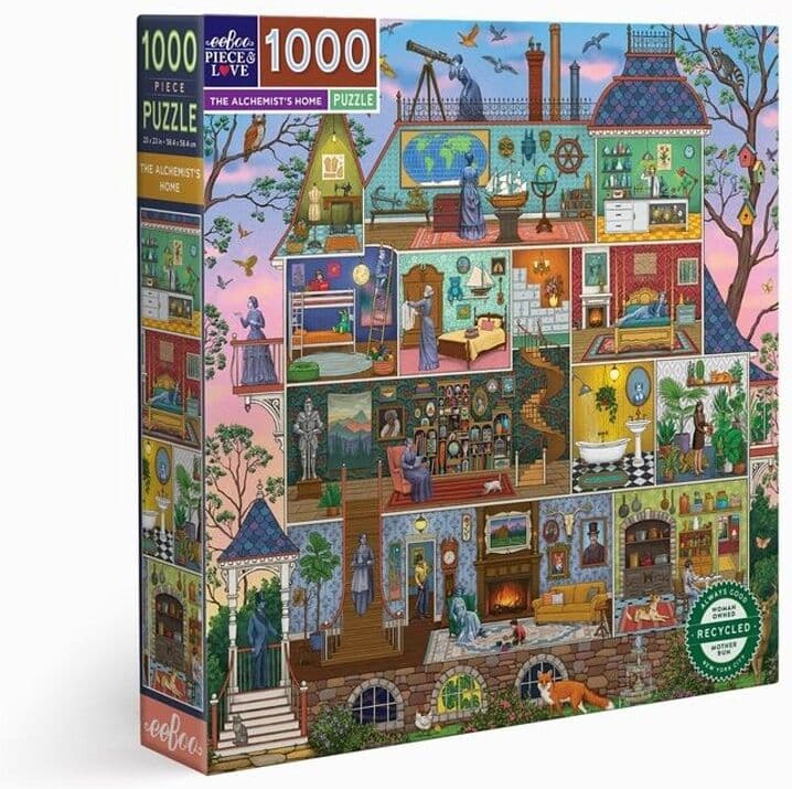 Puzzle 1000 pcs The Alchemist's Home - Eeboo