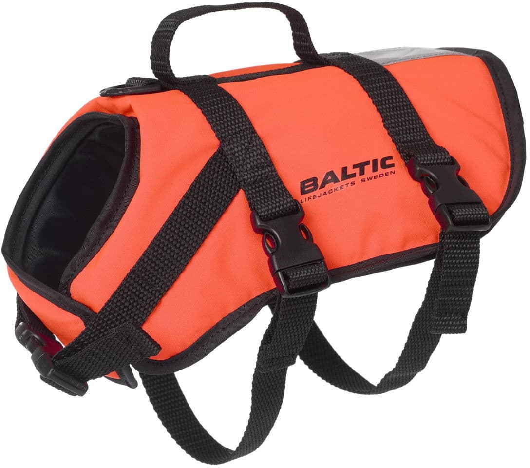 Baltic Pluto Flytevest Hund Oransje