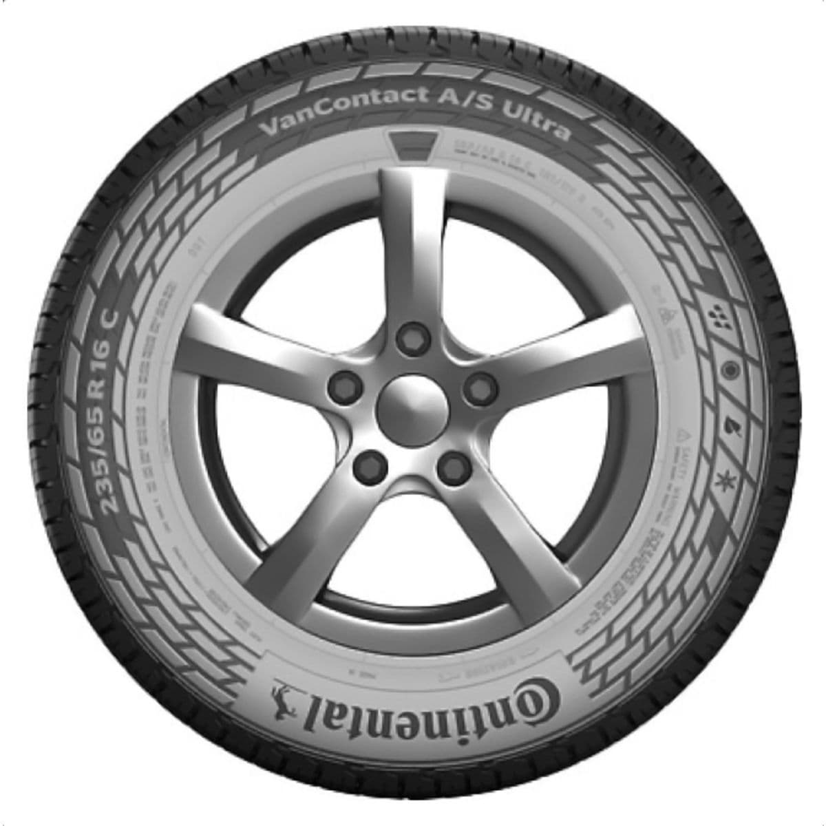 Pneus toutes saisons CONTINENTAL VanContact A/S Ultra 235/65R16 C 121/119R