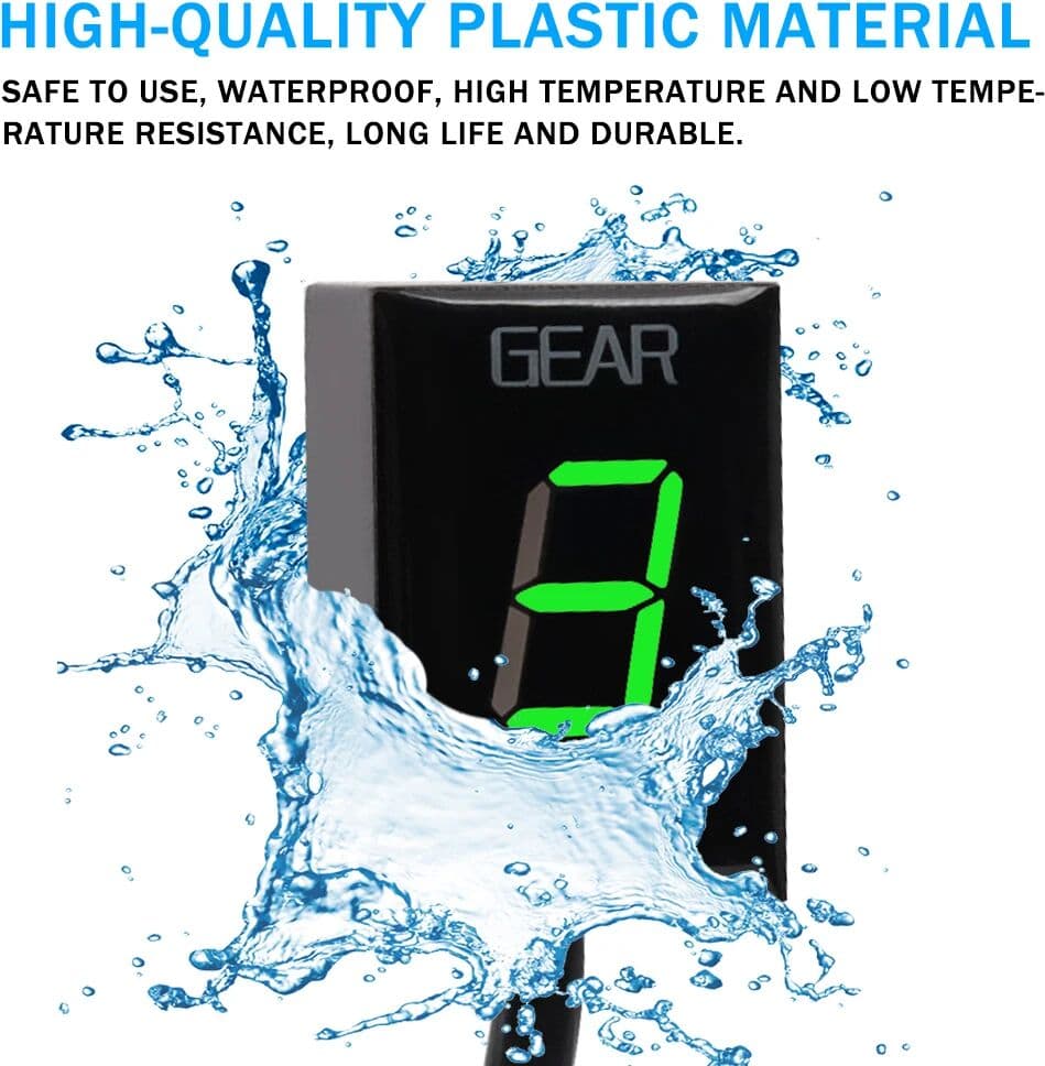 S2R Gear Indicator For Kawasaki ER6N ER-6N ER6F Z750 Z800 Z800e Z1000 Versys 650 Ninja 300 ZX6R Motorcycle Accessories Speed Display