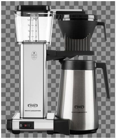 Moccamaster Automatic Thermo Kaffemaskine, Sølv
