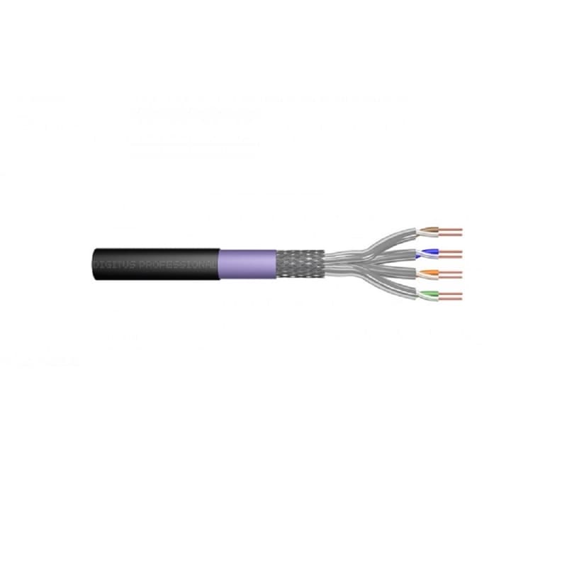 Digitus SFTP Patch Cable Cat.7 500m Black DK-1741-VH-5-OD