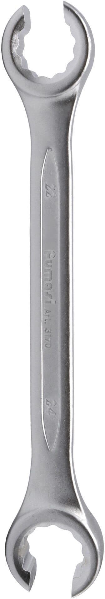 Fumasi CHIAVE APERTA 22x24 mm  PER RACCORDI TUBI L 245 mm CHROME VANADIUM
