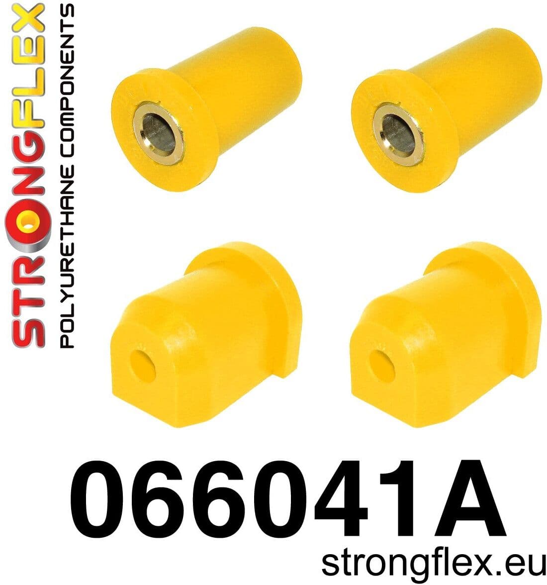 STRONGFLEX SILENTBLOCK Fiat Uno 83-02 Todos modelos KIT DE CASQUILLOS DE HORQUILL