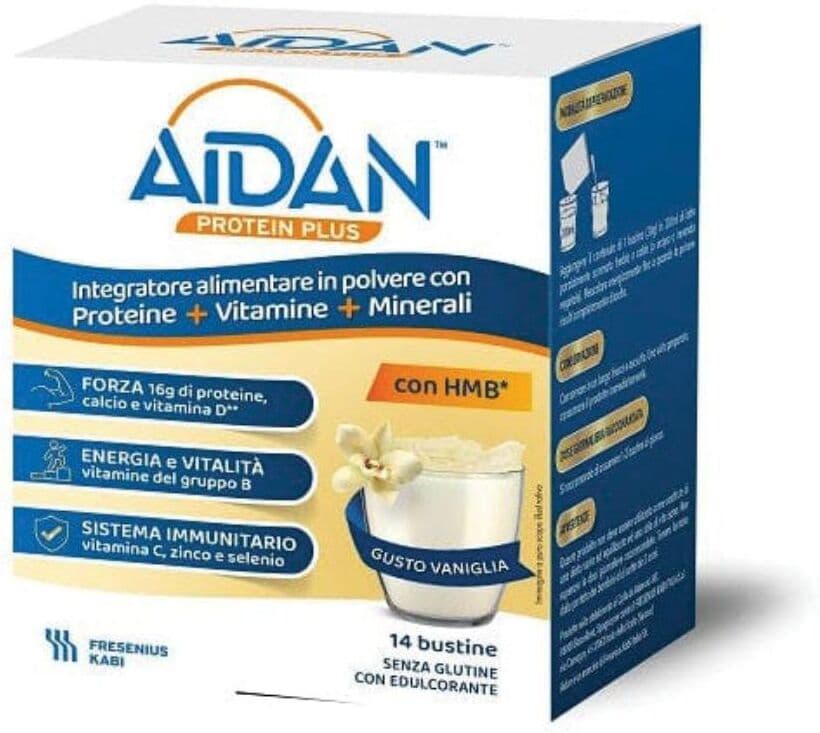 FRESENIUS KABI ITALIA Srl AIDAN Protein Plus, 14 bustine