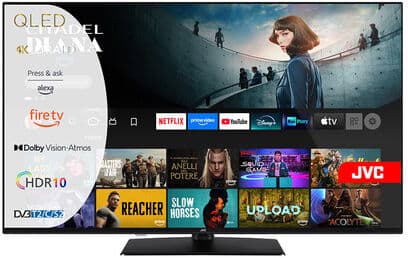 JVC LT-50VRQ345I TV 127 cm (50'') 4K Ultra HD Wi-Fi Nero 250 cd/m²
