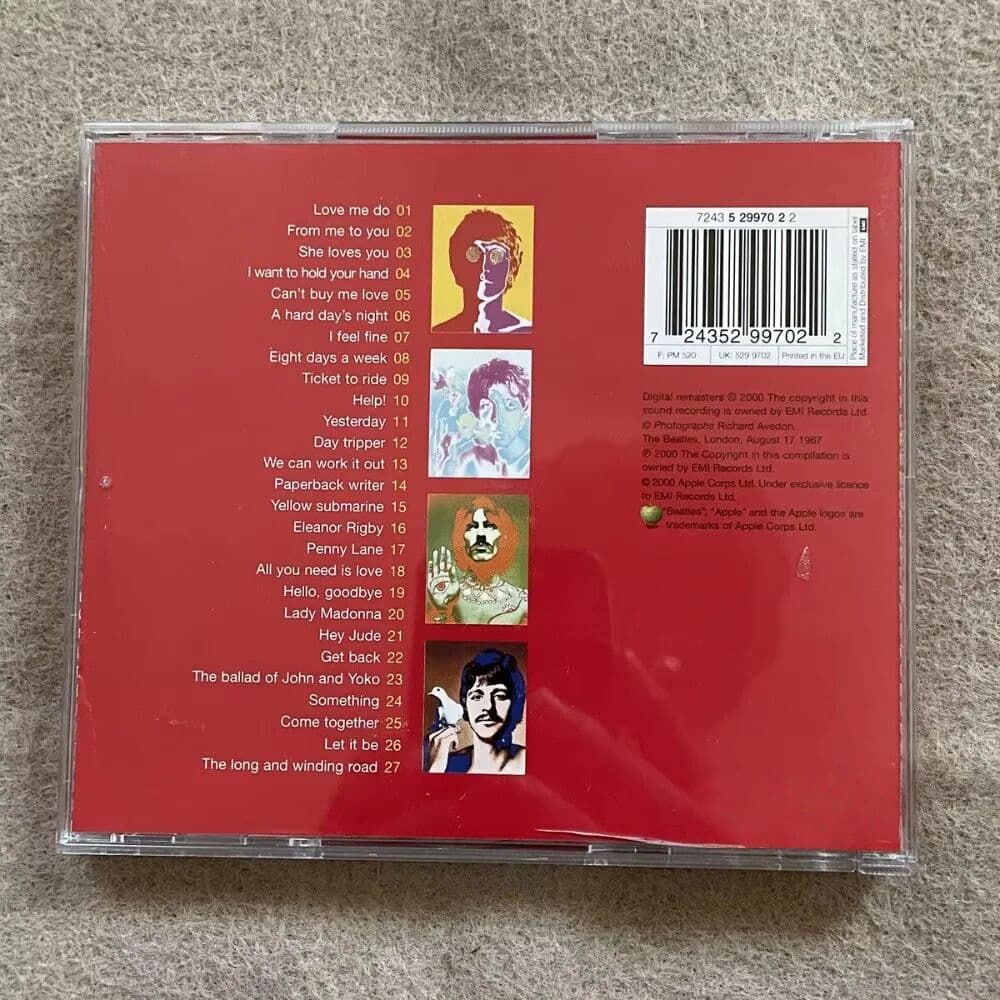 NONE The Beatles Singles Collection CD Classic Rock Pop Greatest Hits Album Brand  Sealed