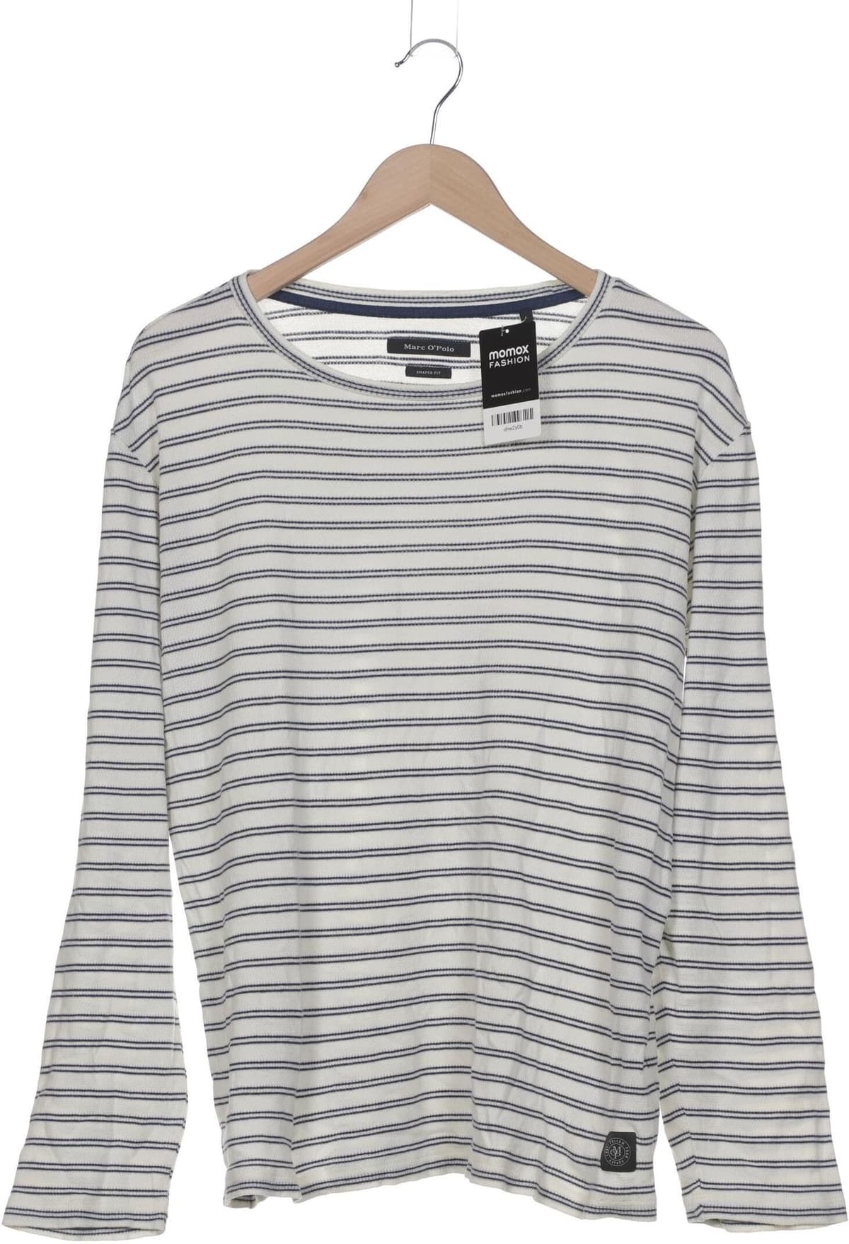 Marc O' Polo Pullover, Beige, Gr. L, Baumwolle - Second Hand