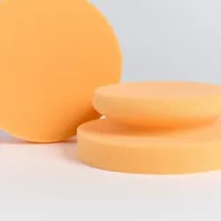 P&P Polierpuck 'Profi', orange, 130mm