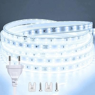 Uplift Picks Powerful 220V Waterproof LED Strip For Seamless Long Run Lighting Anywhere white 30m