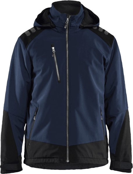 Blåkläder 47502513 Vanntett Softshelljakke Mørk marine/svart M