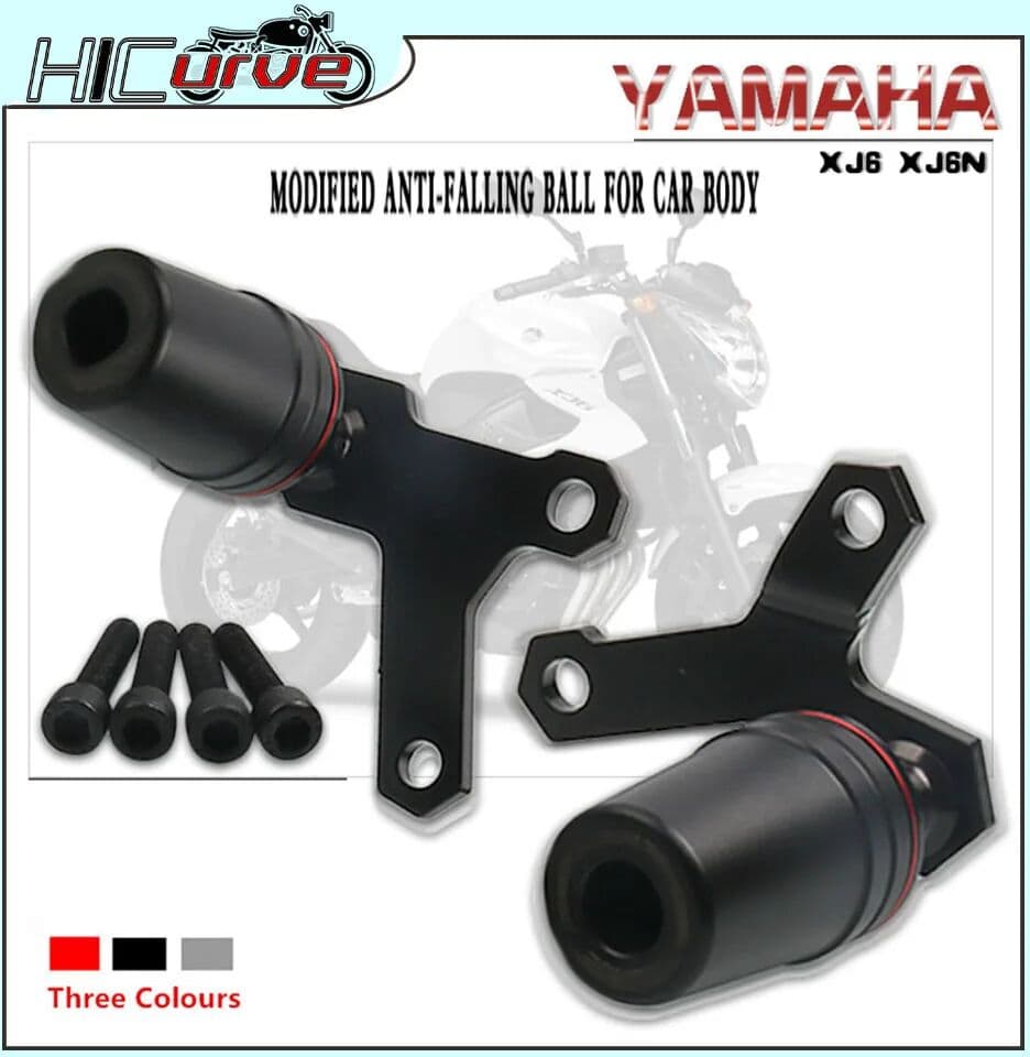 HICurves For YAMAHA XJ6 XJ6N XJ6/N Motorcycle CNC Falling Protection Frame Slider Fairing Guard Anti Crash Pad Protector