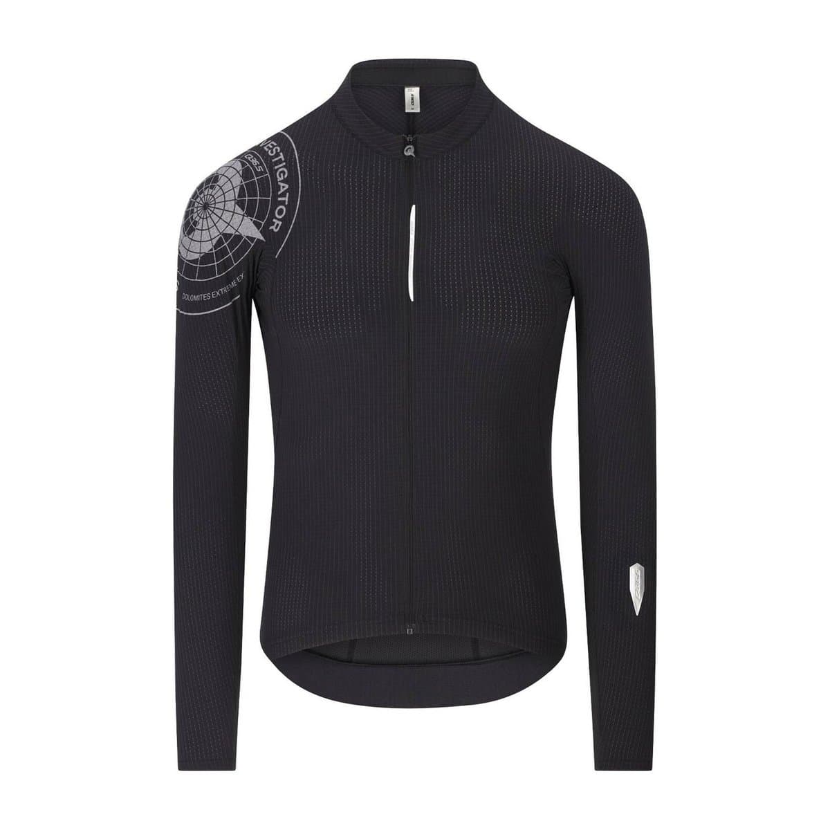 Maillot Q36.5 Dottore Pro Research Scientist Manga Comprida Preto, Tamanho XL Homem