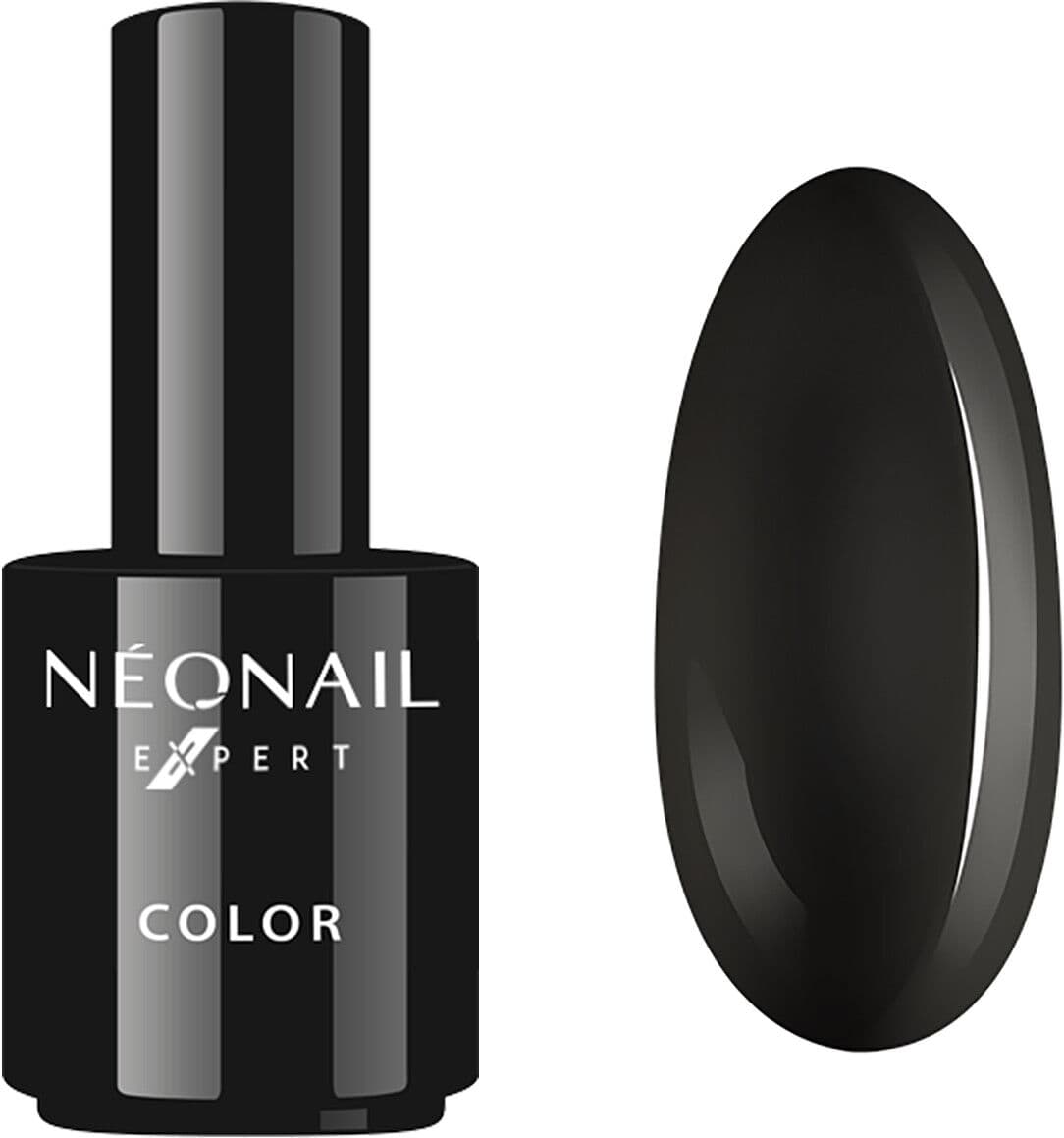 NEONAIL Lakier Hybrydowy Nn Expert 15 Ml - Pure Black