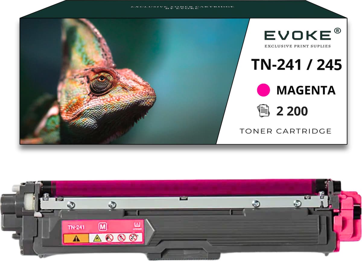 Evoke Toner voor Brother TN245M / TN241M-245M, Magenta