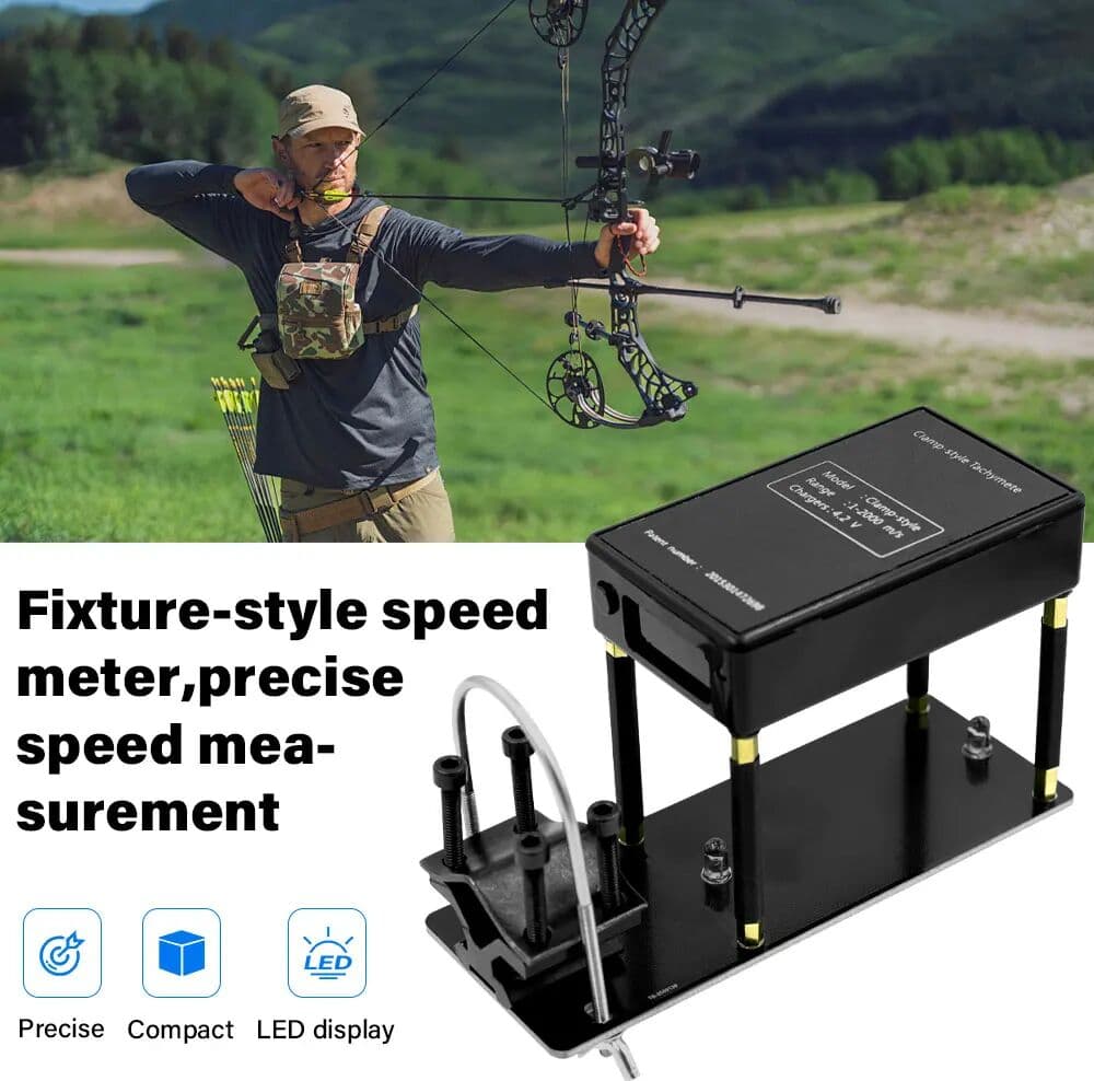 NONE Shooting Speed Meter Bullet Speed Tester  Multifunctional Shooting Chronograph Ball Velocity Energy Measurement
