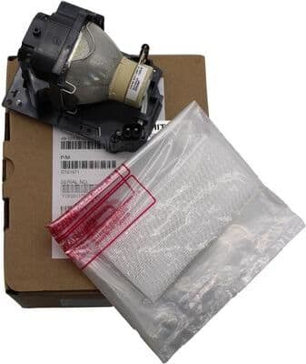 Original Lamp & Housing for the Hitachi CP-X25LWN Projector - 1 Year Warranty