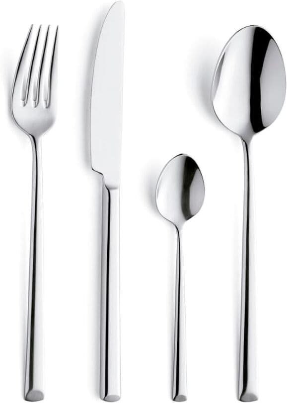Amefa Set 12 tenedores mesa acero inoxidable 21,1 cm