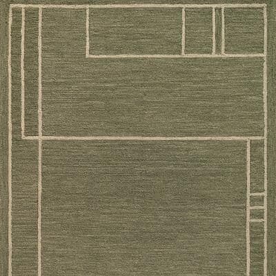 "Watson Hand Tufted Wool Rug - 2'6"" X 7'6"" - Grandin Road"