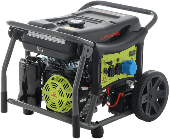 Pramac WX 6200 ES - Generatore di corrente a benzina carrellato 5.8 kW - Continua 5.3 kW Monofase