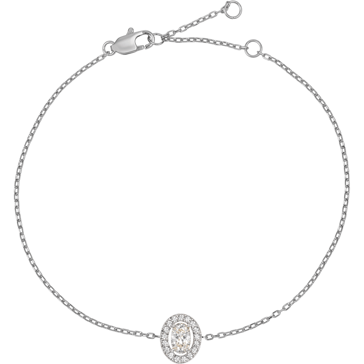 Jacques Lemans Armband Edelstahl mit Zirkonia
