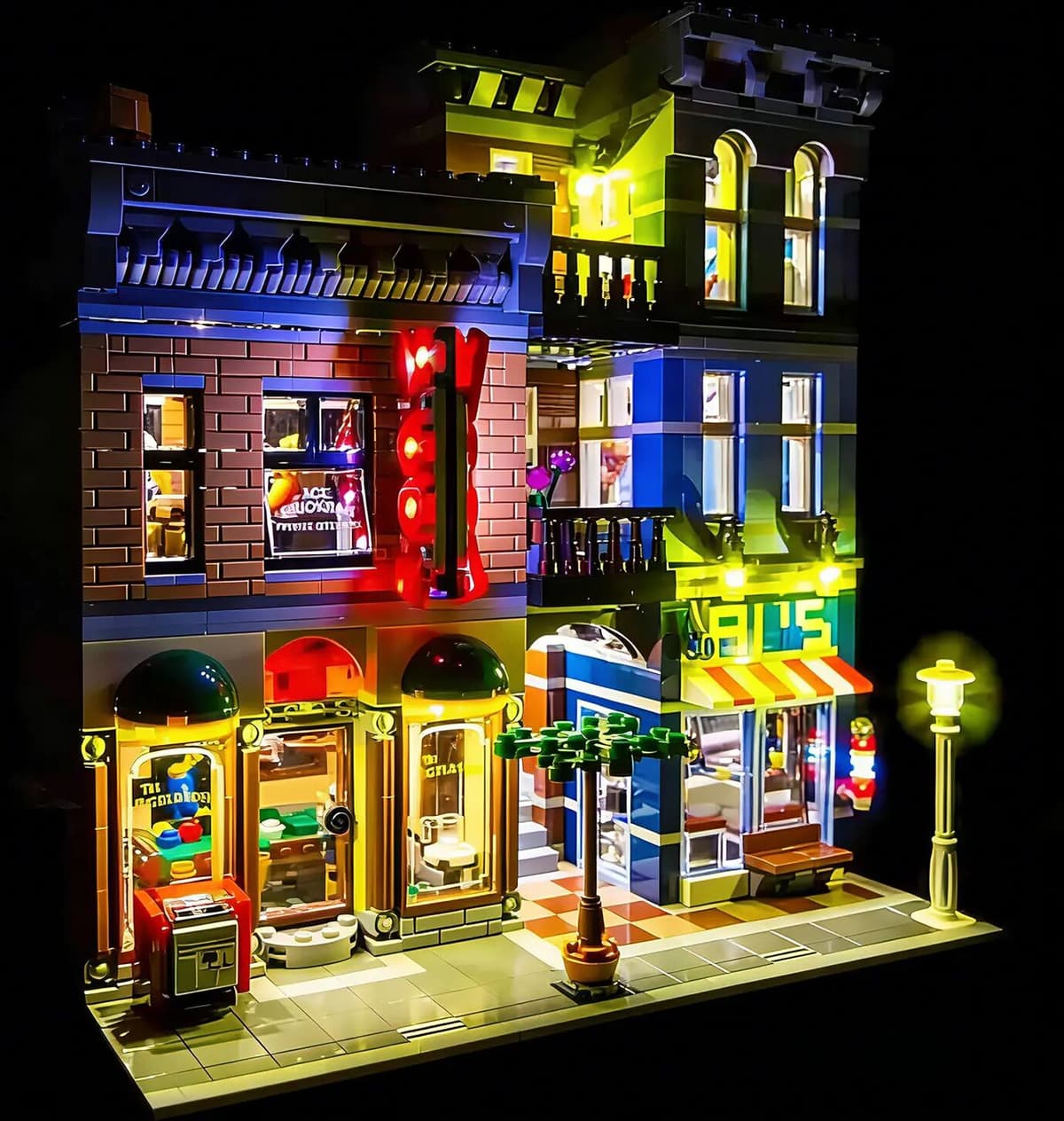 NONE LYBTWF LED Lighting Kit Compatible with Lego 10246 Detective's Office Building Blocks (NOT Include The Model Bricks)