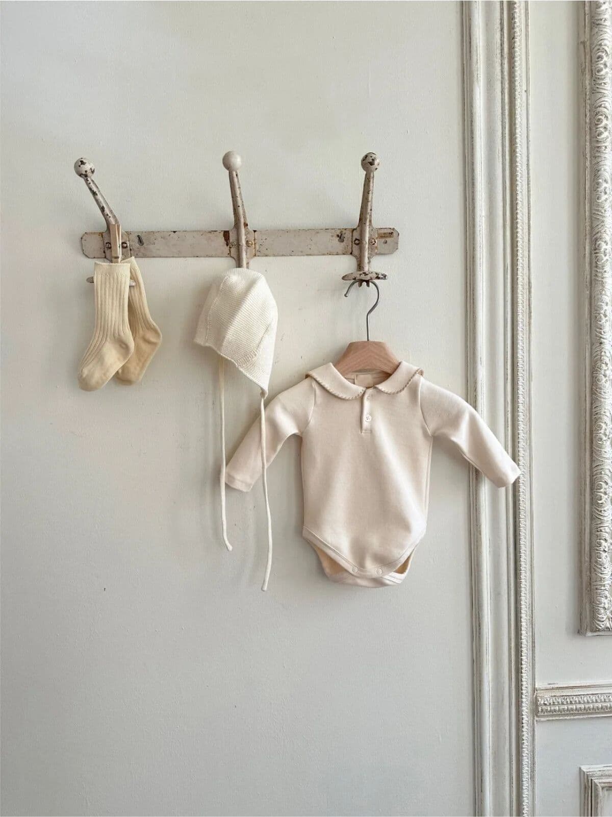 AllChild 2026 Autumn  Baby Long Sleeve Lapel Bodysuit born Infant Cotton Jumpsuit For Boy Girl Toddler Clothes 0-24M