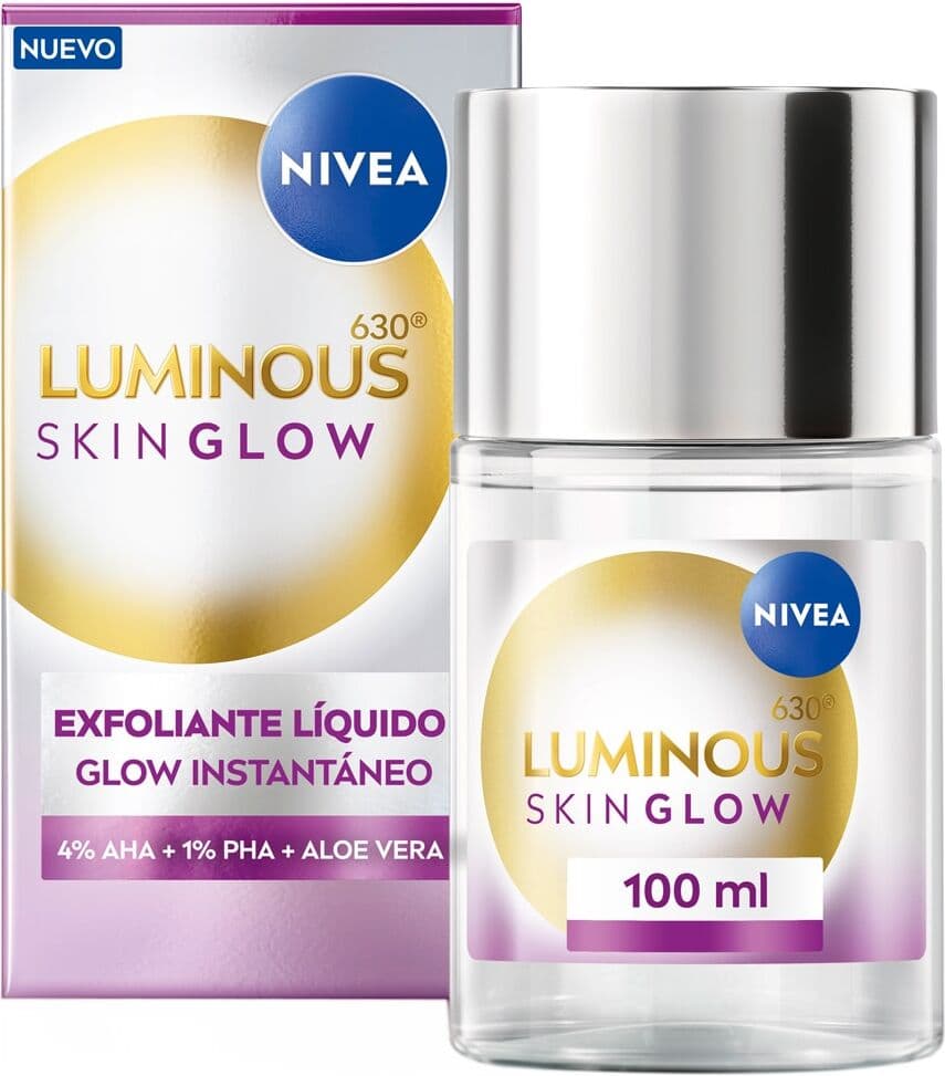 Nivea Exfoliante Líquido Luminous630 Skin Glow 100 Ml .  (100 ml)