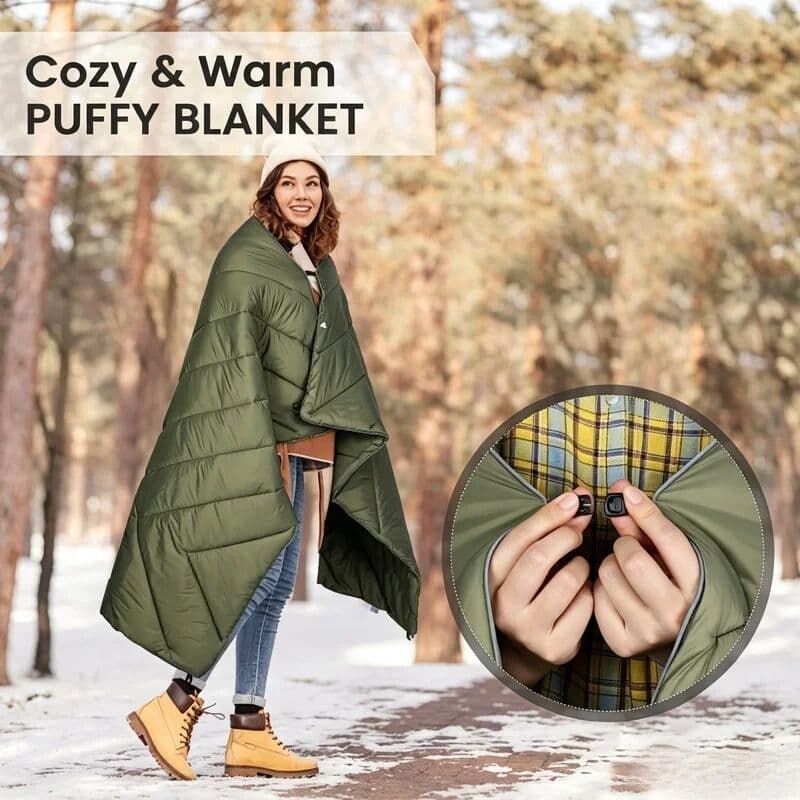 NONE Lightweight Four Seasons Travel Camping Blanket, Winter Summer Universal Portable Mat for Camping Travel Skiing