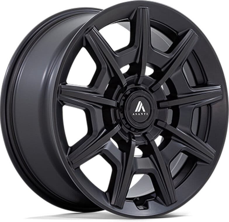 Jantă de Aluminiu, Asanti AB041 ESQUIRE, 20x9.0, ET 27, 5x120 / 5x112, 74.1, Negru
