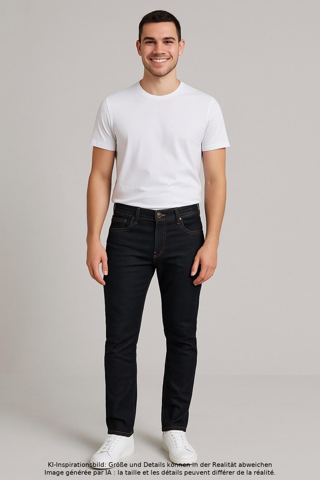 Marc O' Polo Jeans, Marineblau, Gr. W29, Elasthan / Baumwolle - Second Hand