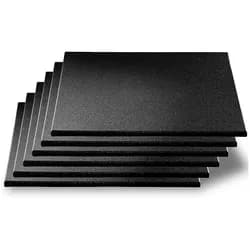 Odin Pro Gummibodenplatte 500 x 500 x 15 mm – Schwarz (4 Stk., 1 m2)