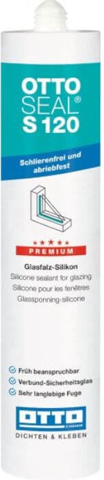 Ottoseal® S 120 Le Silicone De Feuillure De Verre Haut De Gamme Brun Clair