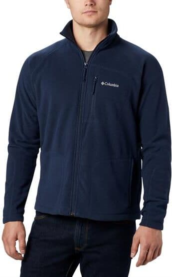 Columbia Sportswear Columbia Fast Trek II Full Zip Fleece Mens, Collegiate Navy XL