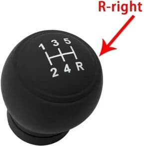 Smart Shopping Spot Universal Silicone Gear Shift Knob Cover For Manual Cars Dustproof, Waterproof, Nonslip Protection 5th Gear R right