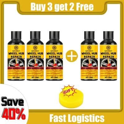 Inspired Living Alloy Wheel Scratch Repair Paste For Car Rim Touch Ups buy 3 Get 2 Free
