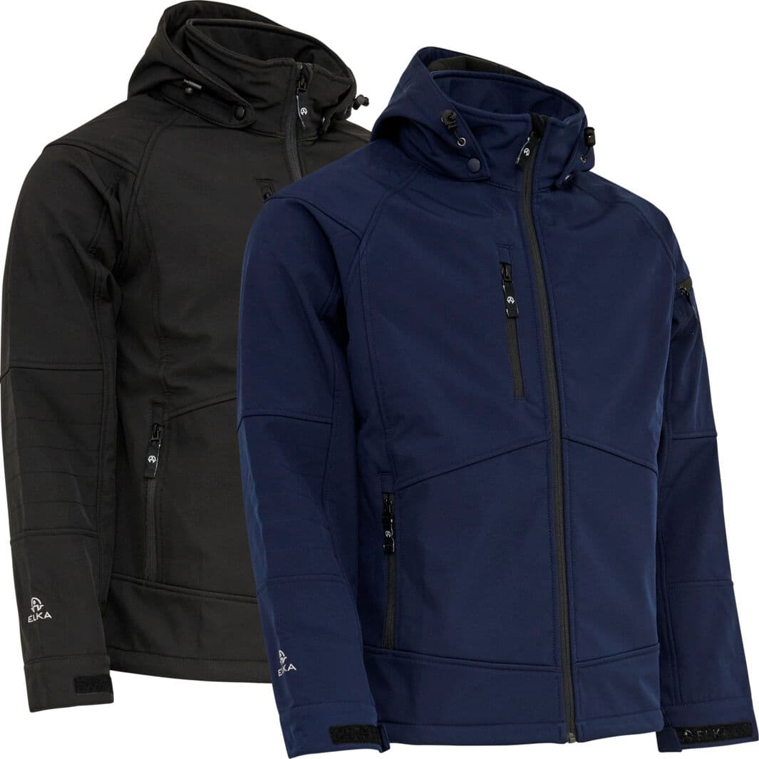 Elka 116500 Working Xtreme Softshell Jakke, Vandtæt Og Vindtæt-Navy-2xl