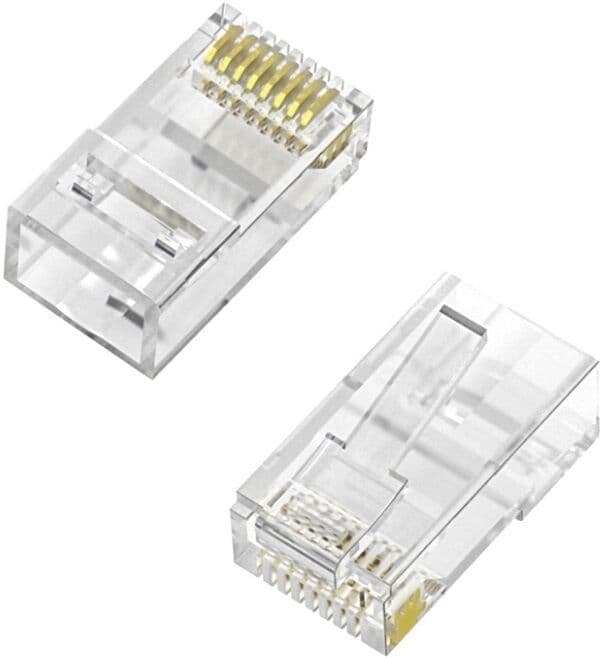 Pack 50x Conectores RJ45 8 Fios CAT.6 AWG24 - AISENS