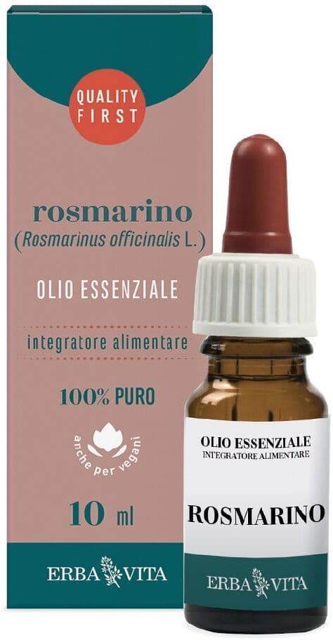 Erba Vita Olio Essenziale Rosmarino, 10 ml