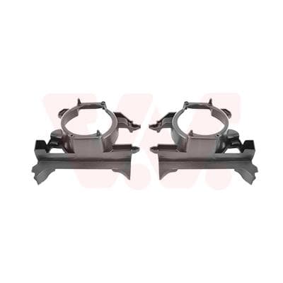 VAN WEZEL Halter, Nebelscheinwerfer 4373599 vorne für RENAULT