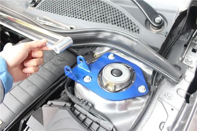 pissenlit Suspension Strut Bar for Benz A180, A200, A260, GLA45, Car Styling Accessories, Stabilizer Bar, Aluminum Alloy Bar, Tension Rod
