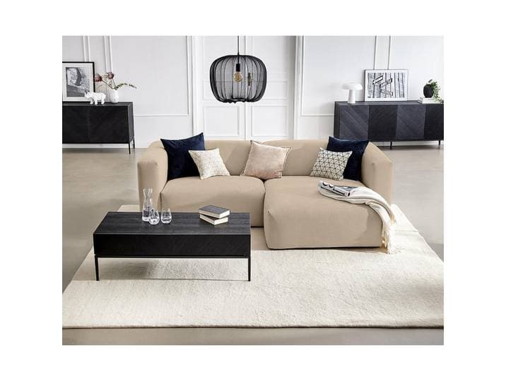 Trendmanufaktur Ecksofa, Taupe, Textil, L-Form, 255x160 cm, Made in Europe, Stoffauswahl, Sitzqualitäten, Rücken echt, Wohnzimmer, Sofas & Couches, Wohnlandschaften, Ecksofas