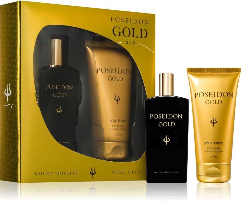 Instituto Español Poseidon Gold zestaw upominkowy dla mężczyzn