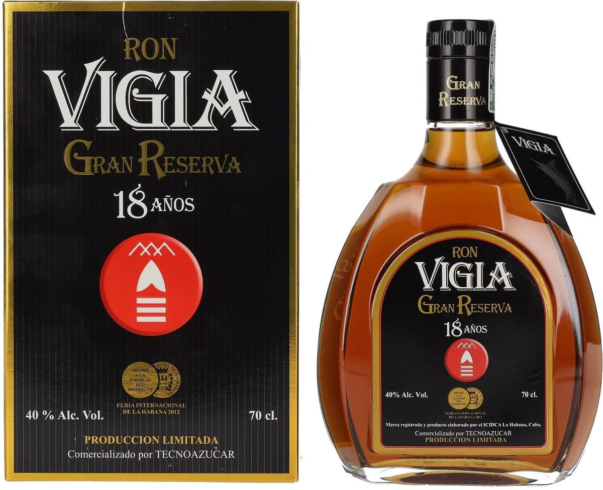 Ron Vigia Gran Reserva 18 Años 40% Vol. 0,7l in Geschenkbox