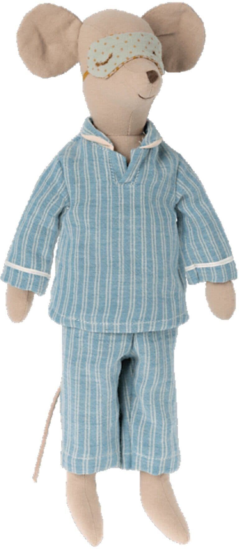 Maileg Mus Medium Pojke Pyjamas