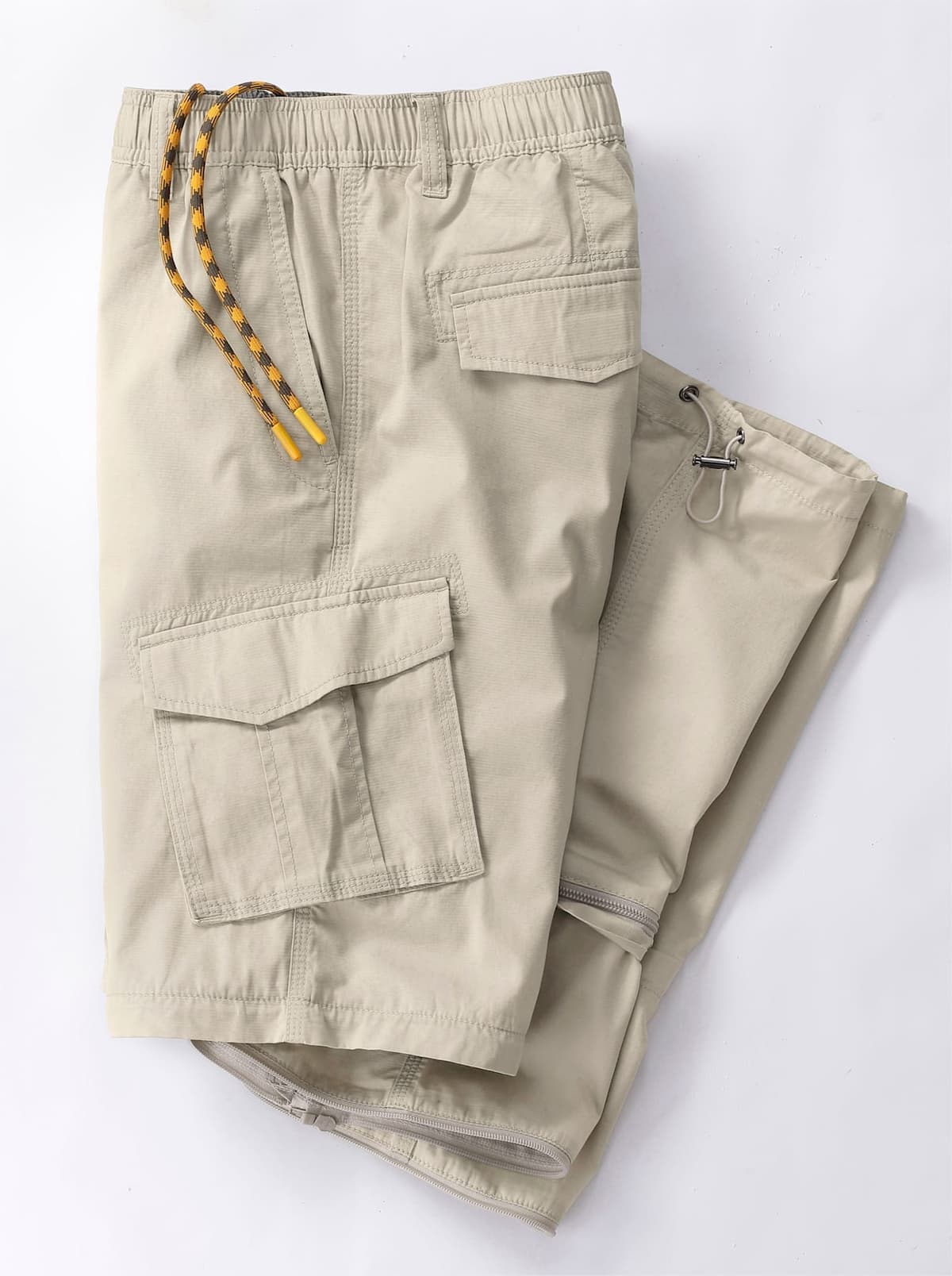 Funktionshose CATAMARAN, Herren, Gr. 26, Unterbauchgrössen, beige (sand), 100% Baumwolle, unifarben, lang, Hosen Funktionshose sand 26, Unterbauchgrössen
