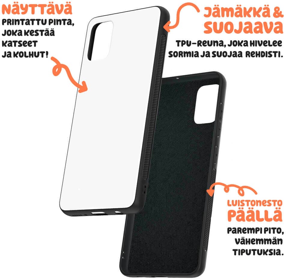 Samsung Galaxy A72 / A72 5G Hupsis Kuosi Suojakuori, Pohjolan Ruusut