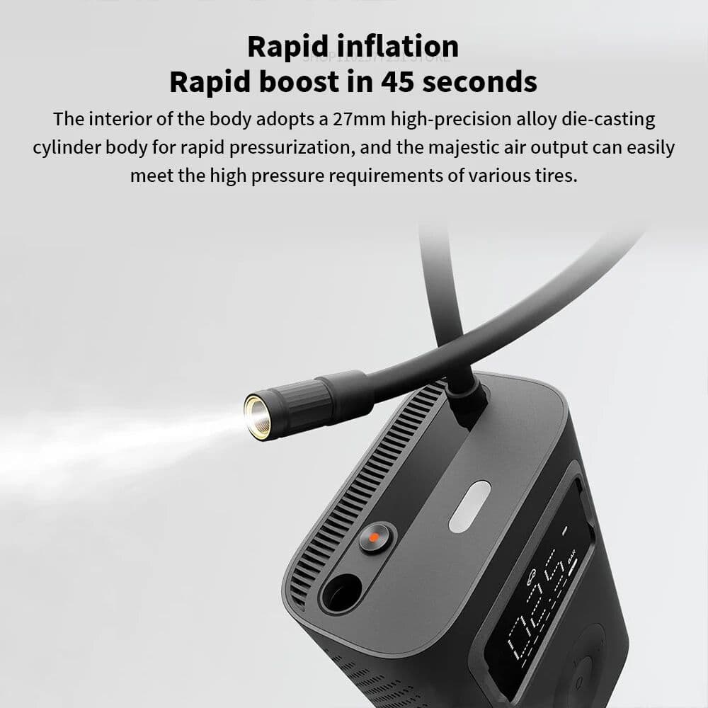 NEW Mijia Air Pump 2 Pro Portable Electric Air Compressor Mi Inflatable Treasure 150psi High Pressure Motorcycle Car Soccer -